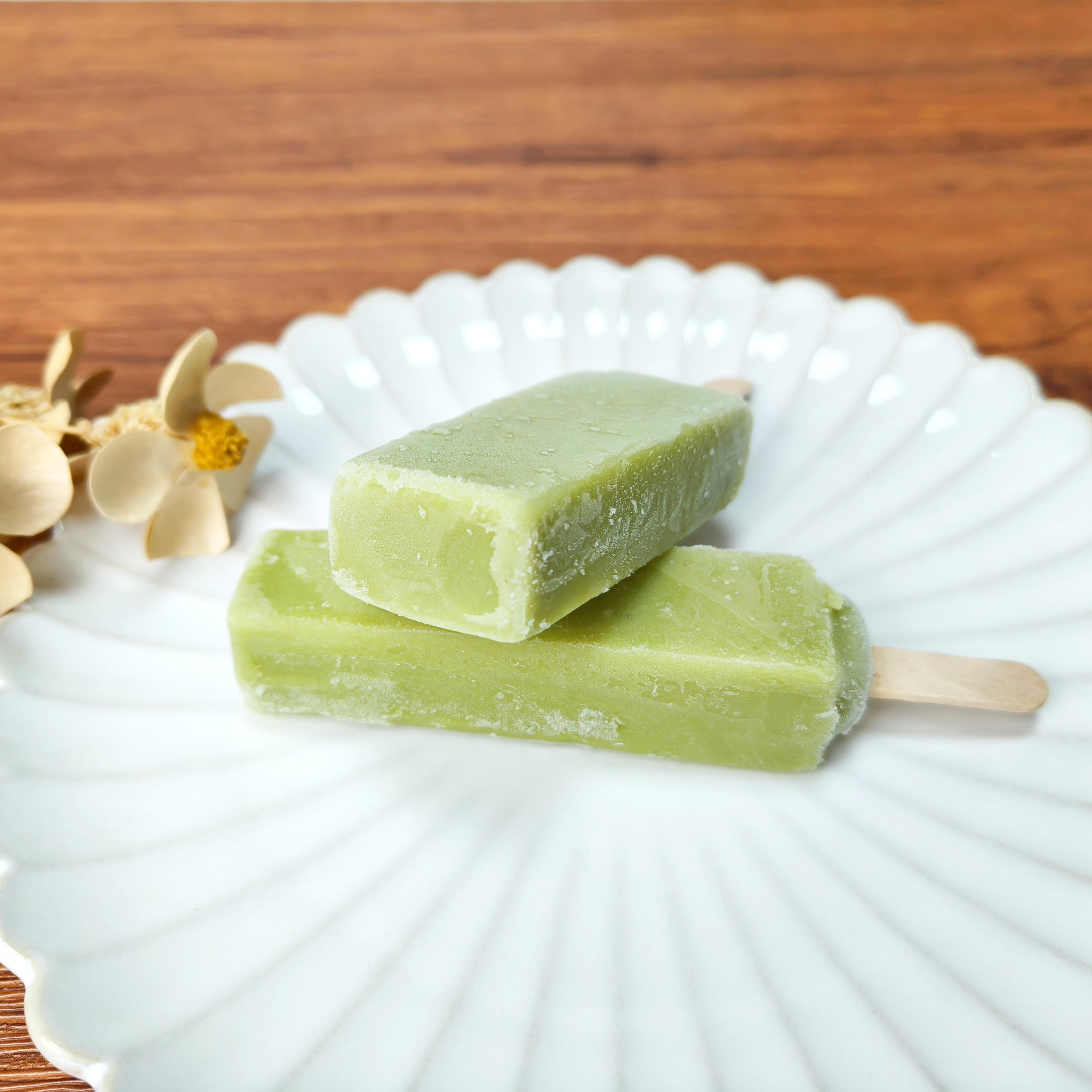 斑斓豆奶冰棍